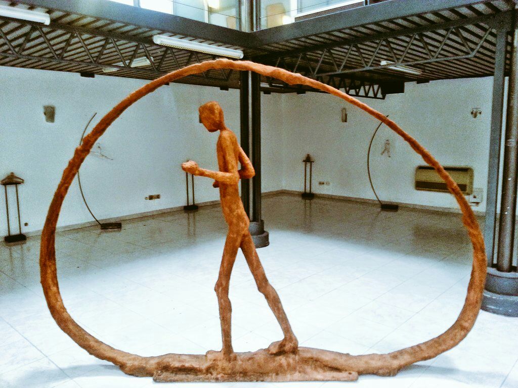 Vida Fibra de vidre i poliéster/resina de epoxi i pols de ferro 250x060cm