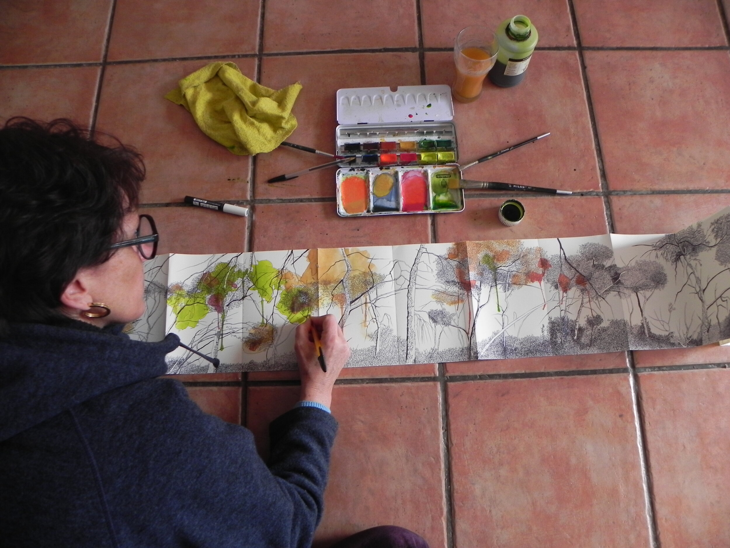 En el taller de Tatiana Blanqué
