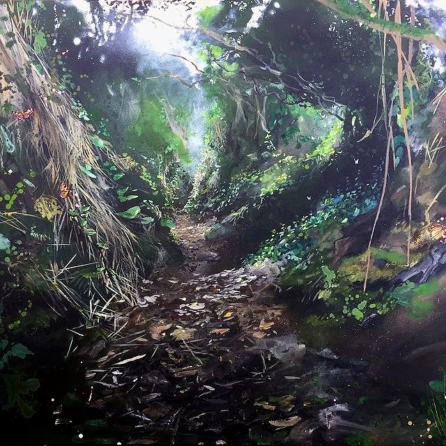 Mill leat path