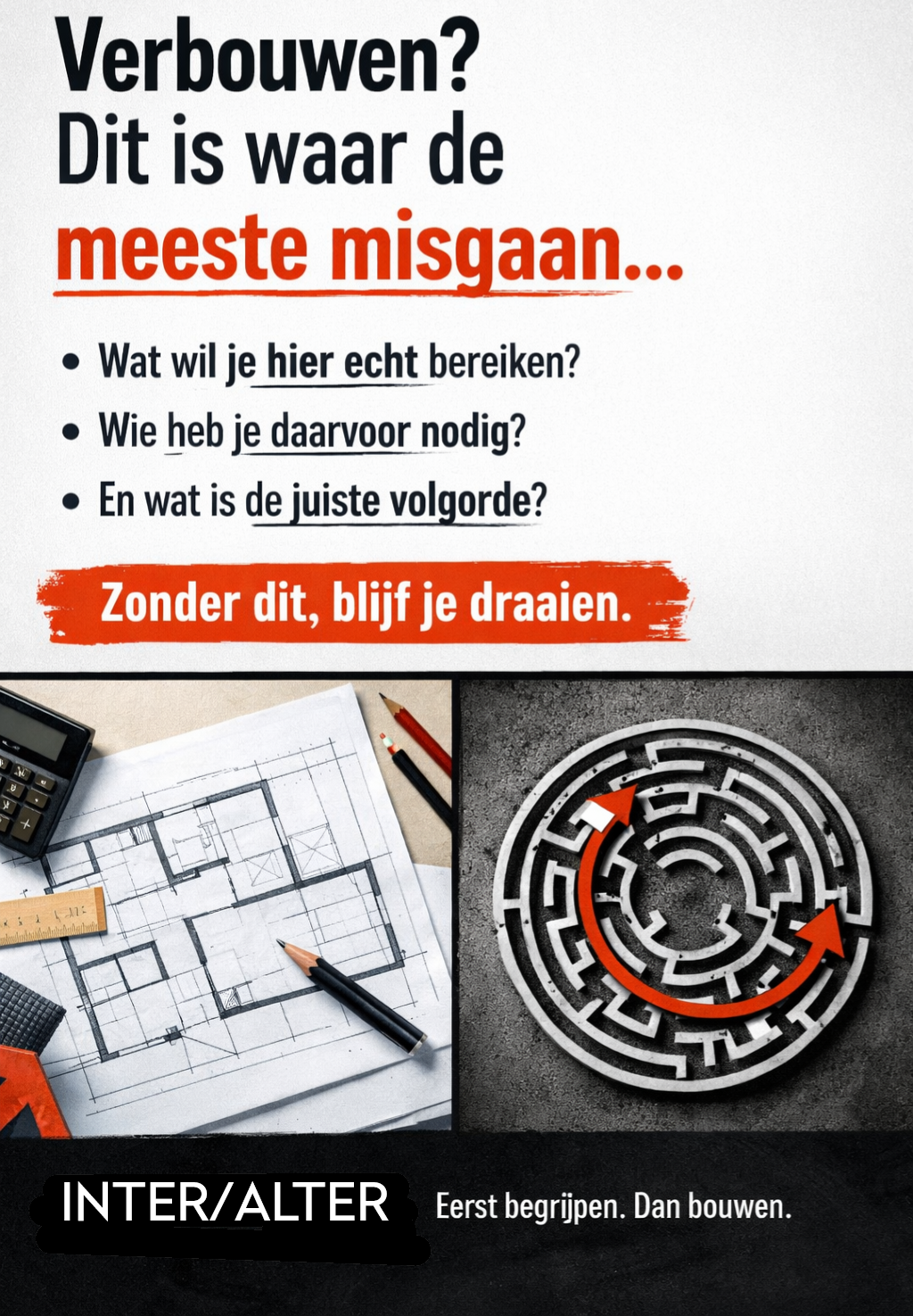 Verbouwen. Hoe doe je dat?