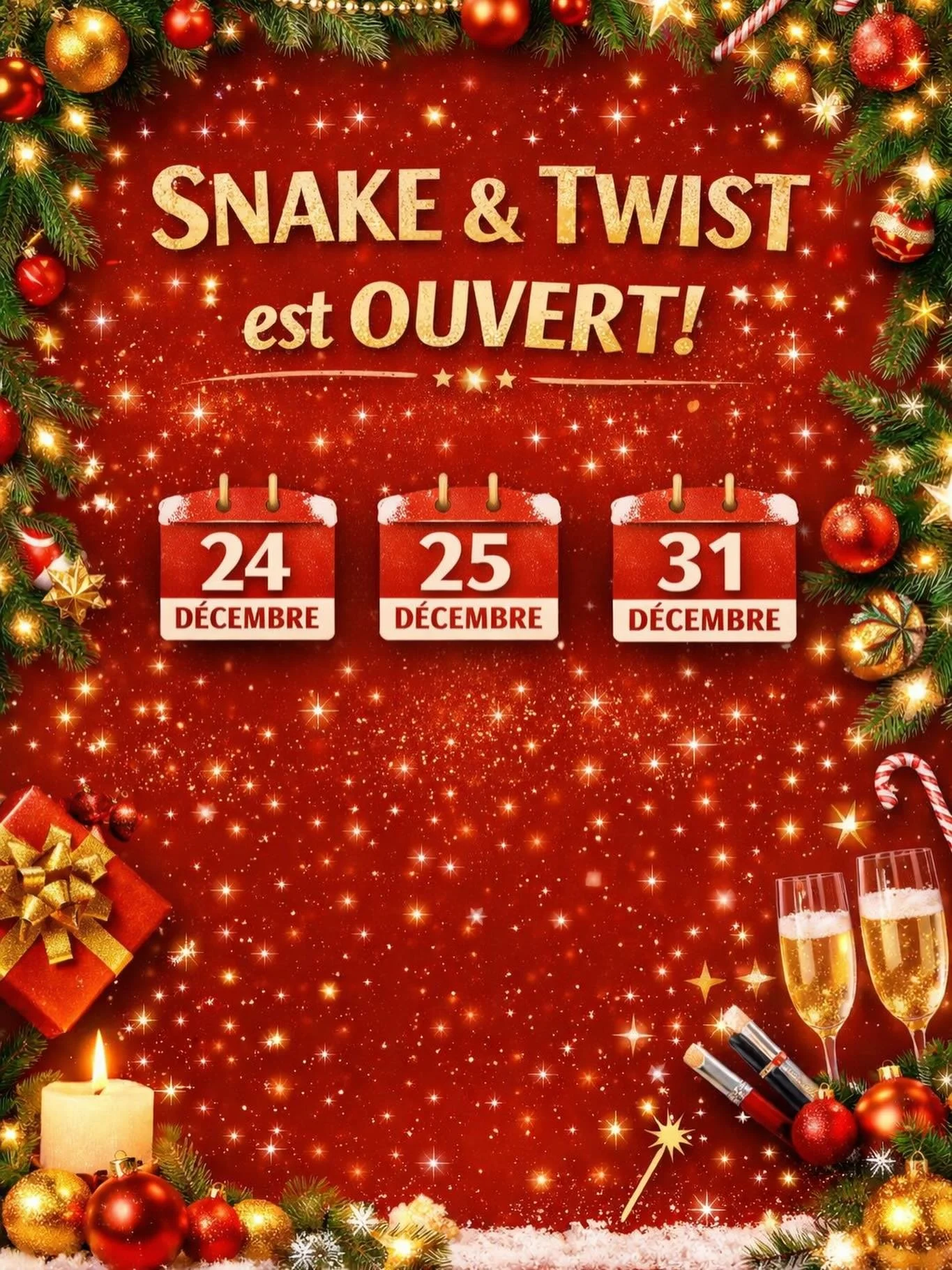 We are open everyday 🎅🏻