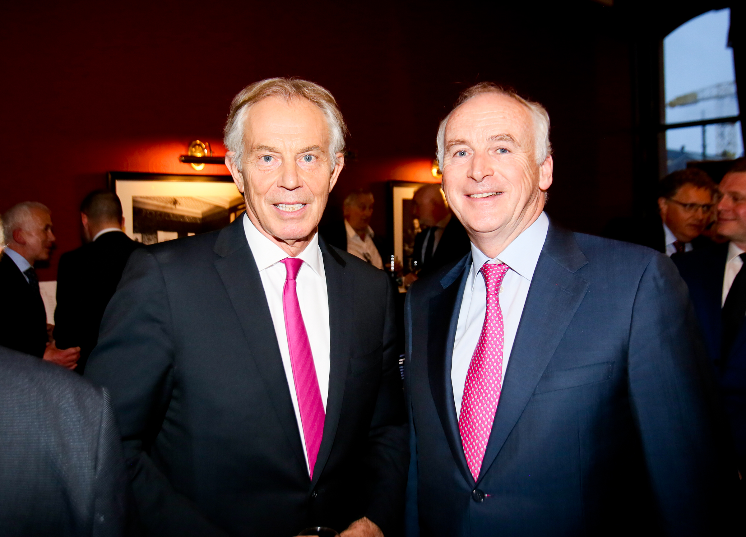  Tony Blair with hotelier John Fitzpatrick 