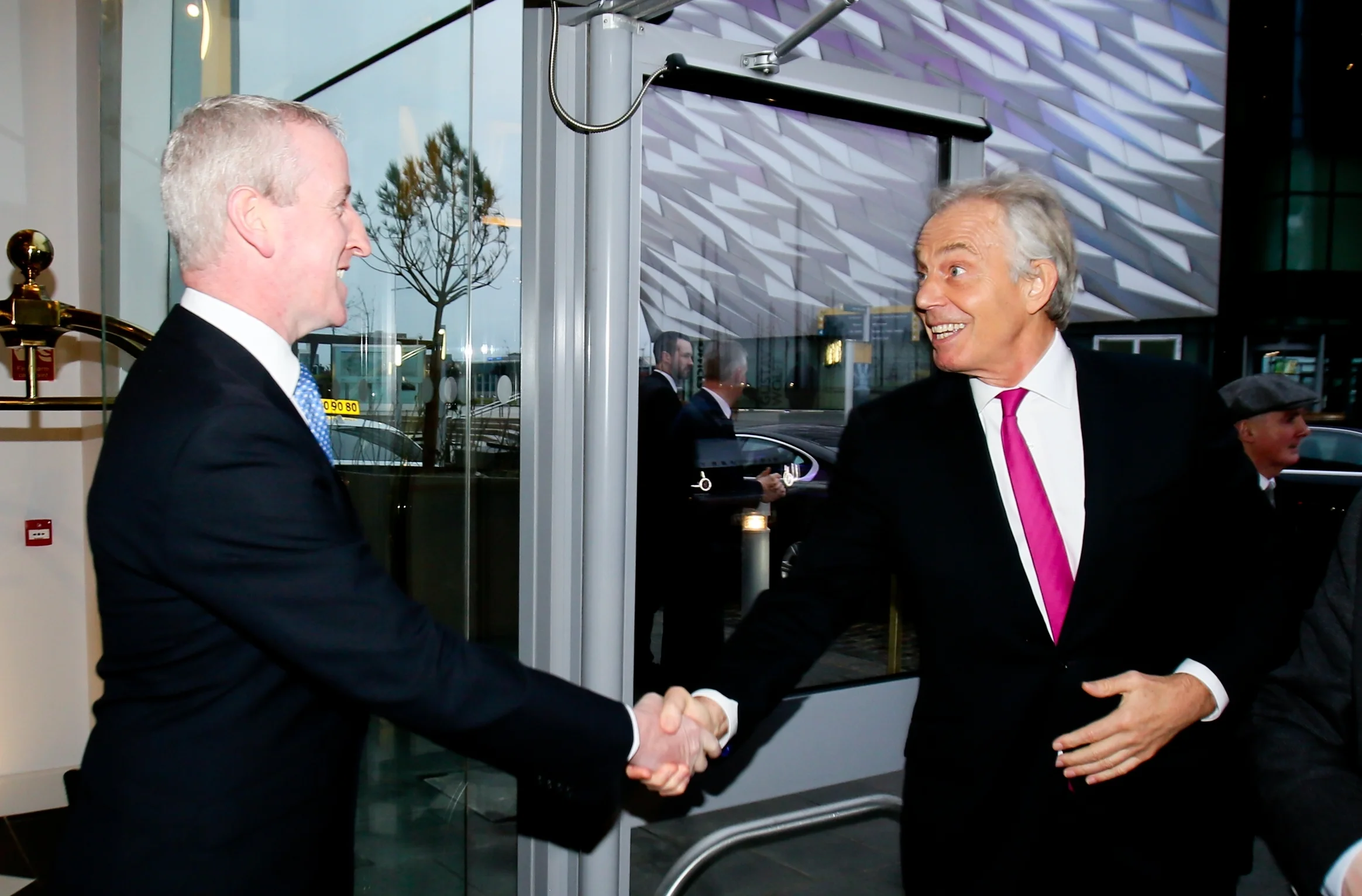 Good Friday Agreement signatories address Co-operation Ireland event