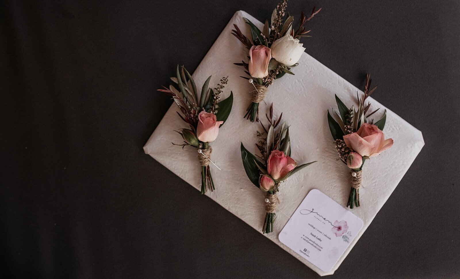 Buttonholes+Brisbane+Florist+Gwen+Floral+Co