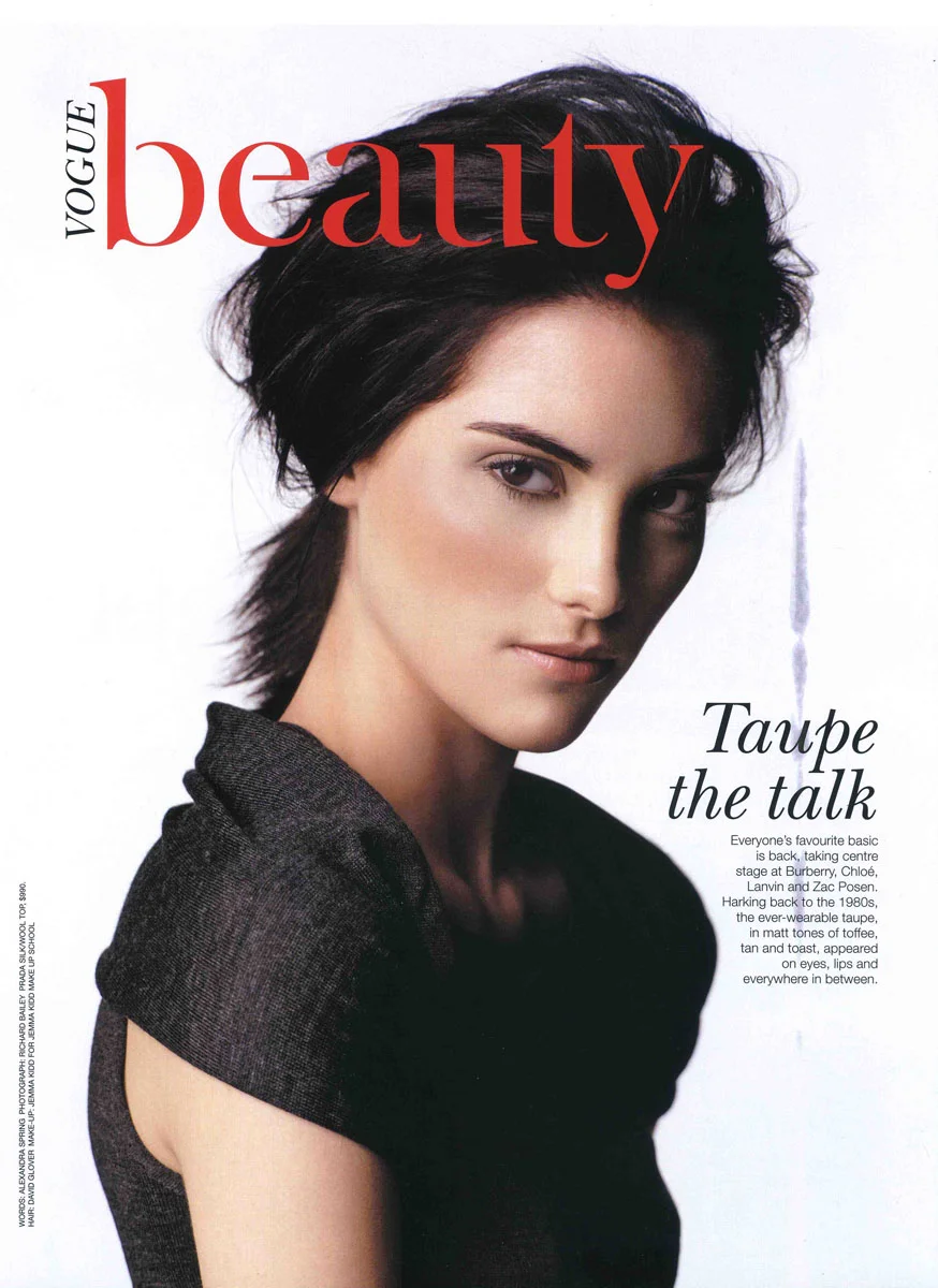 Vogue Australia Photo by Richard Bailey