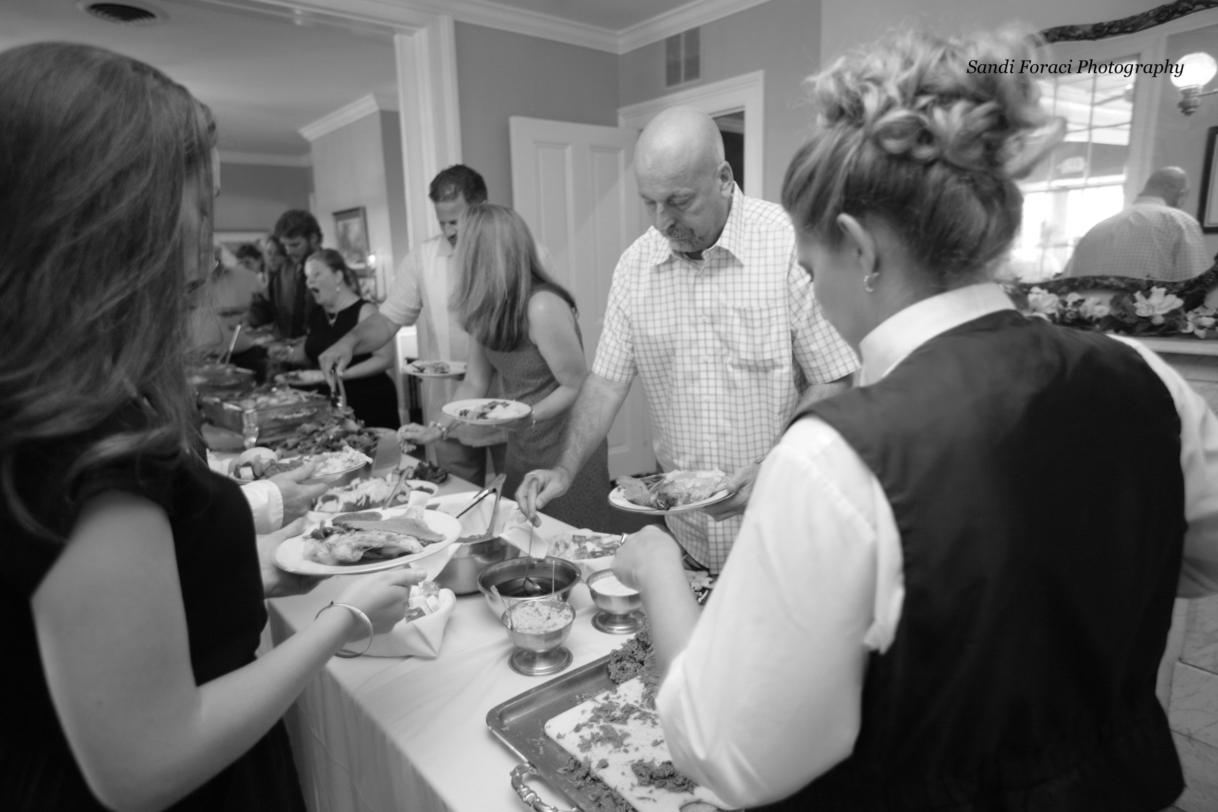 Catering buffet bw Sandi Foraci-12 Reception-0153.jpg