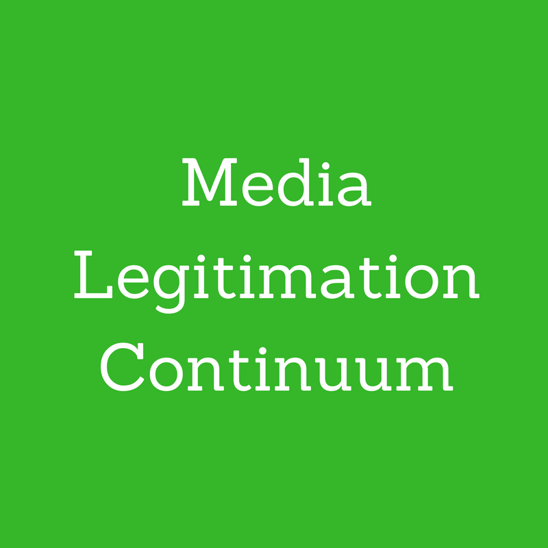 Media Legitimation Continuum