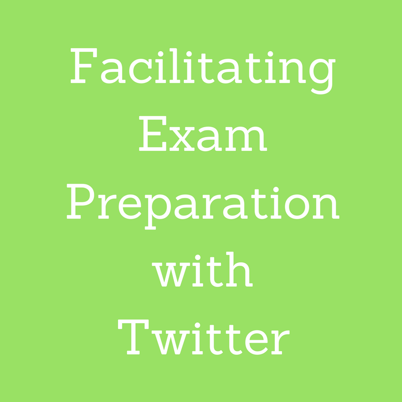 Facilitating Exam Preparation with Twitter