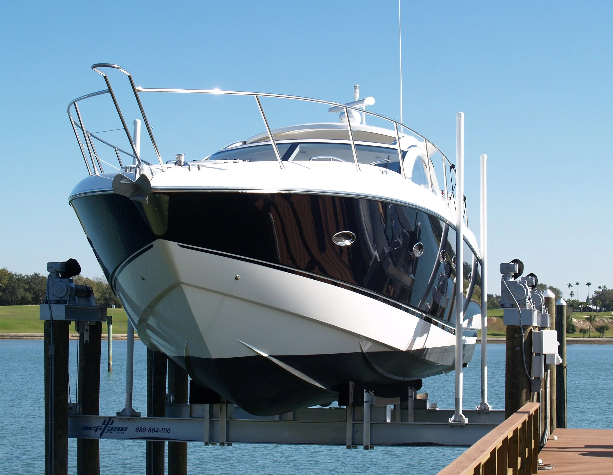 Boat Lifts — B&M Marine Construction, Inc.