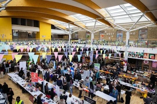 Leicester University's Student's Union Freshers Fair