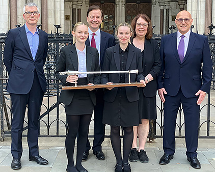 Ella Bailey & Amy Gibson, Winners of the 2025 ESU Moot