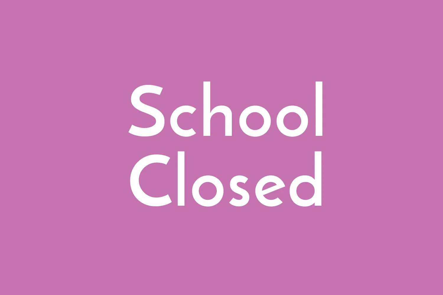 School Closed