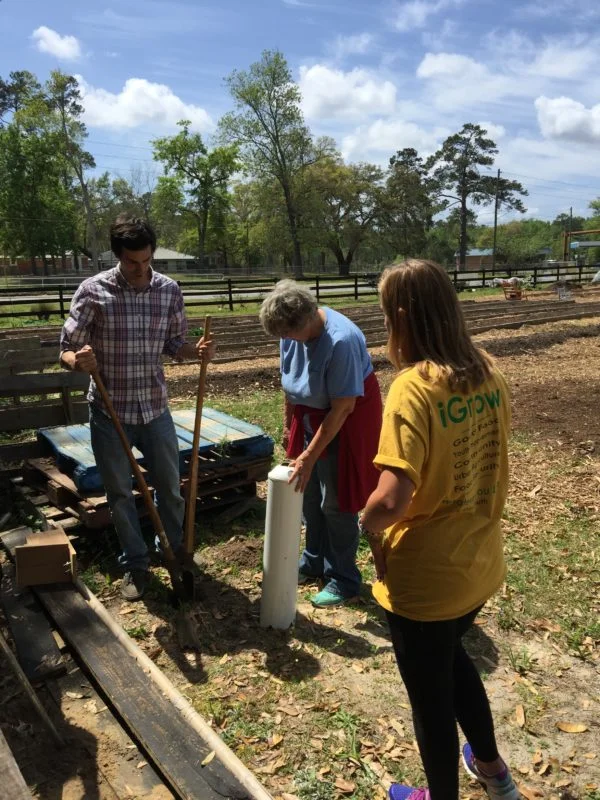 Pat and Carol educate kids and adults about Apalachee Audubon activities.