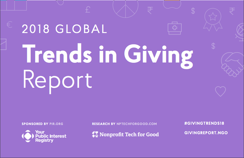 The 2018 Global Trends in Giving Report