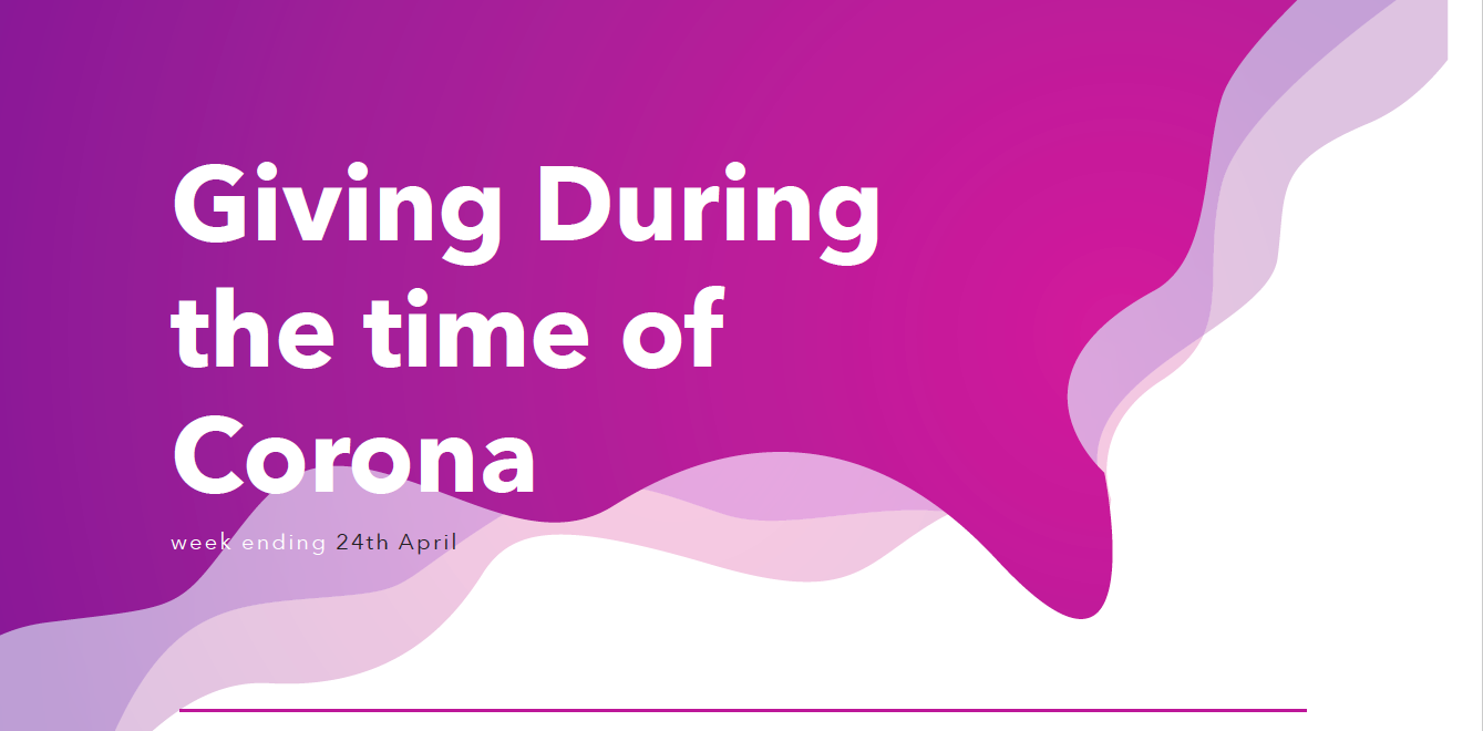 Giving During the time of Corona