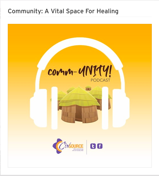 Community: A Vital Space For Healing
