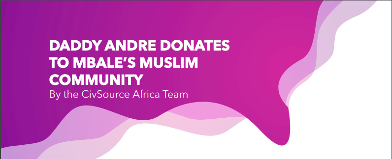 DADDY ANDRE DONATES TO MBALE’S MUSLIM COMMUNITY 
