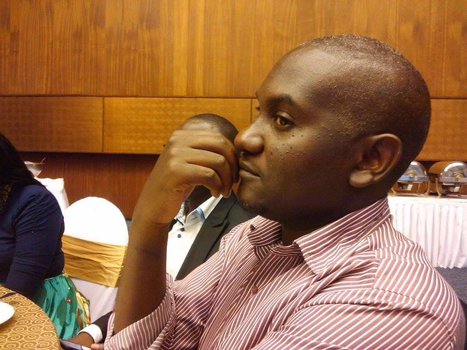 THE ENGINEER DISINFECTING ENTEBBE’S HOSPITAL AND POLICE STATIONS