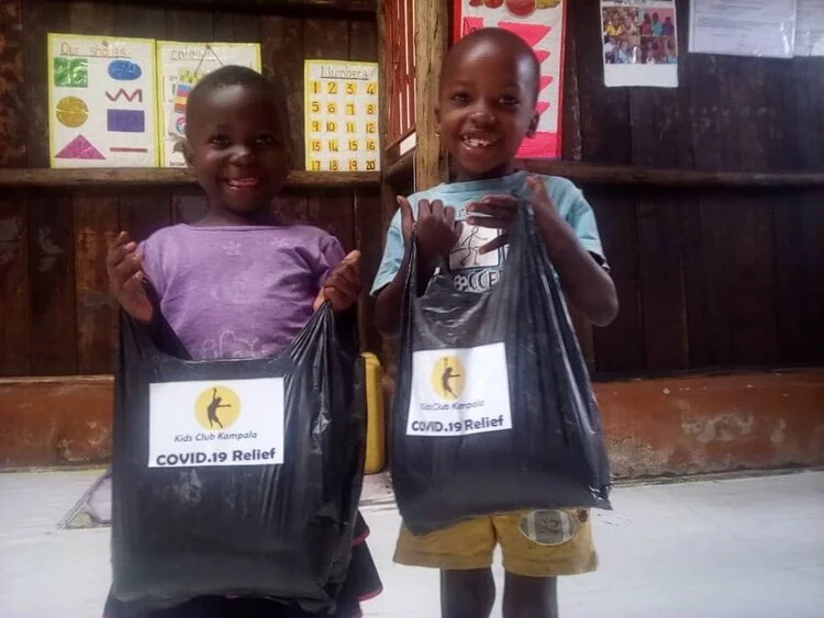 FOOD PARCELS FOR KAMPALA’S VULNERABLE FAMILIES