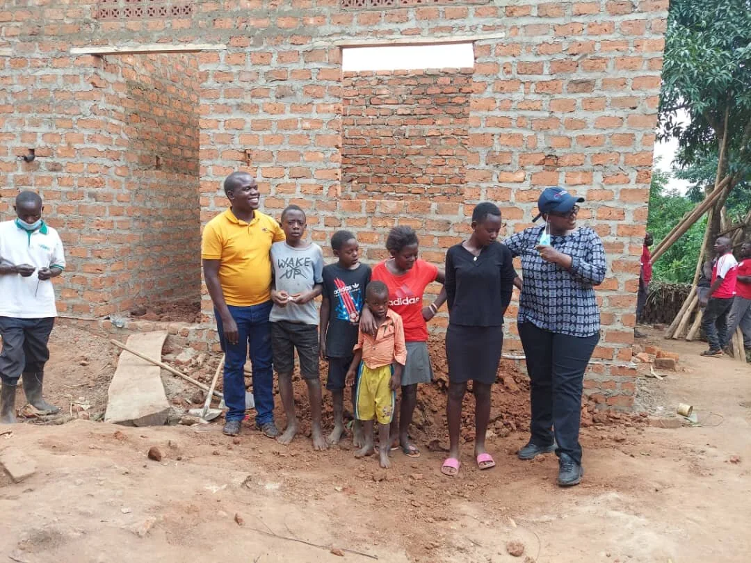 Abandoned children blessed with a new home. 