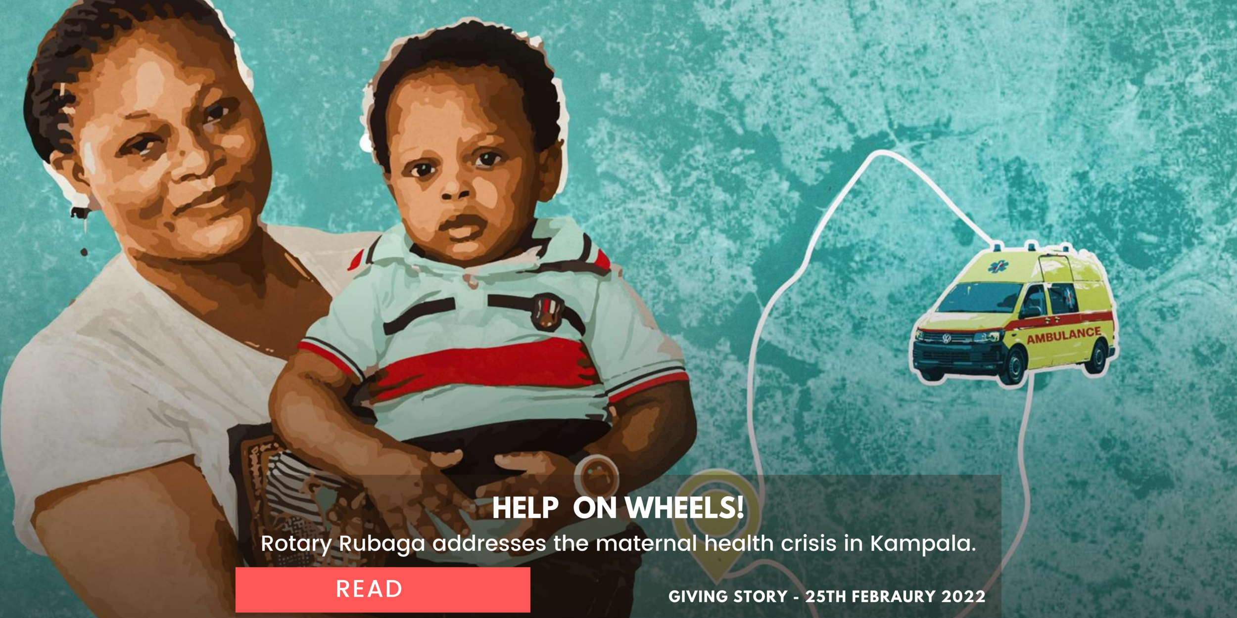 Rotary Rubaga addresses the maternal health crisis in Kampala.