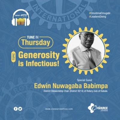 Generosity Is Infectious.