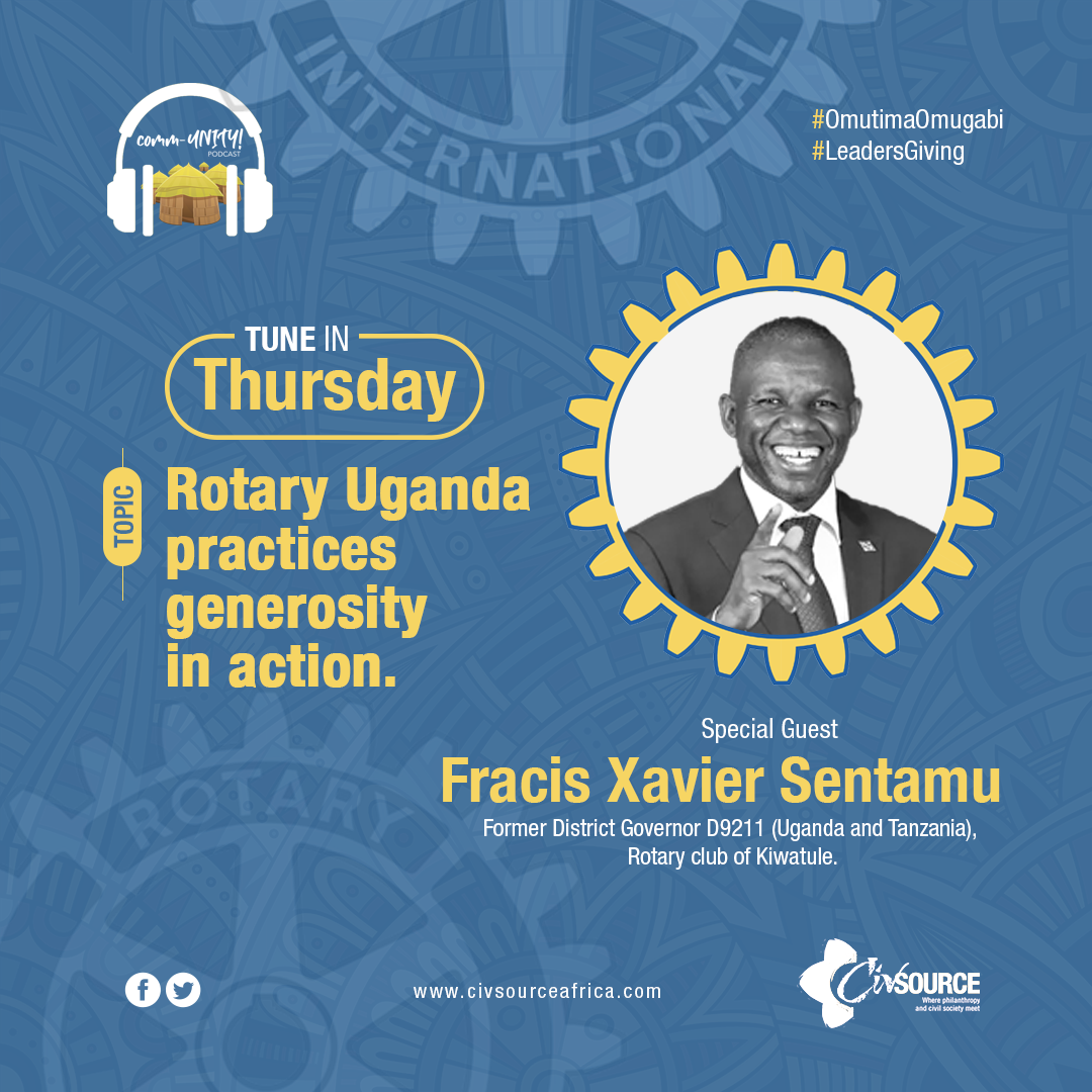 Rotary Uganda Practices Generosity in Action.