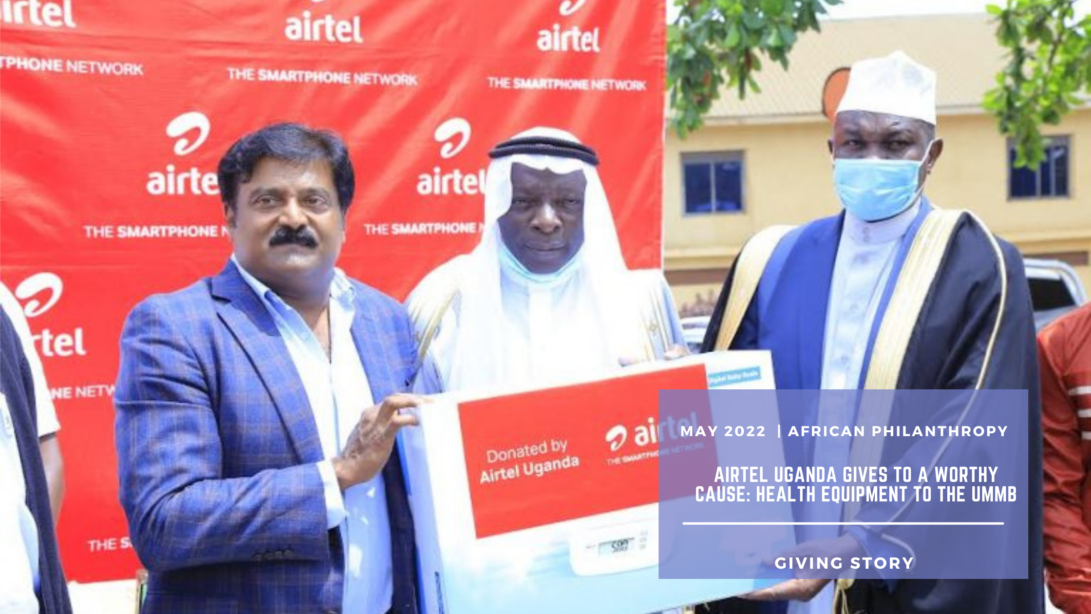 Airtel Uganda gives to a worthy cause: Health equipment to the UMMB