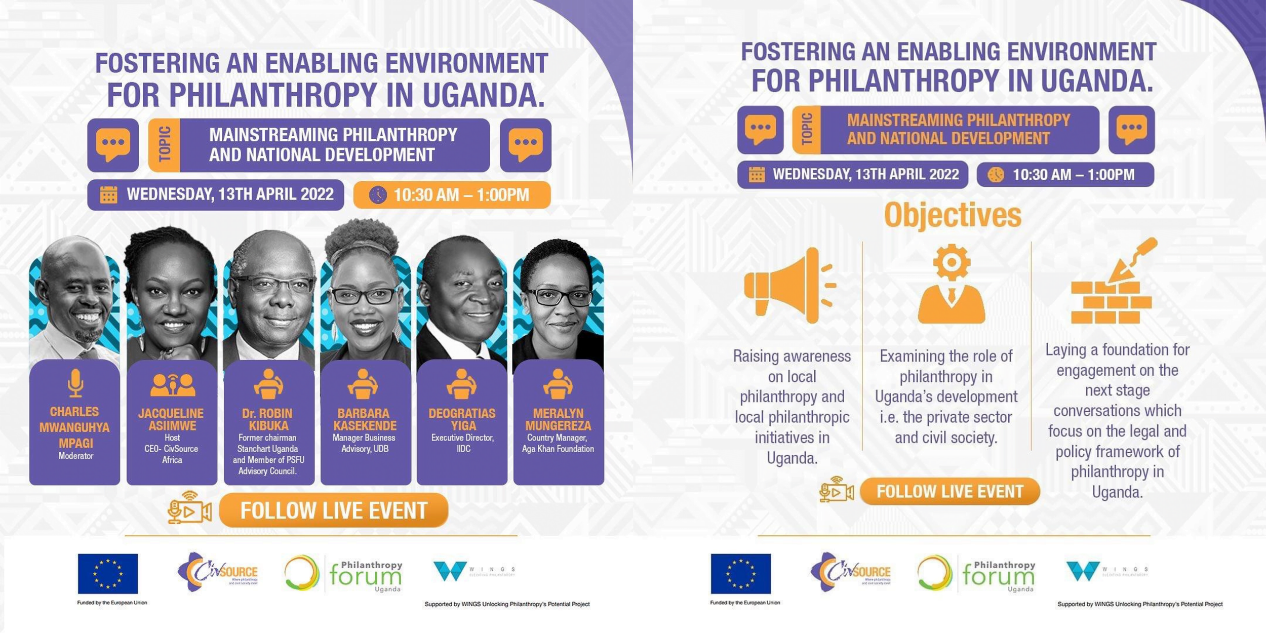 Philanthropy And Its Role In Uganda’s National Development Webinar Series