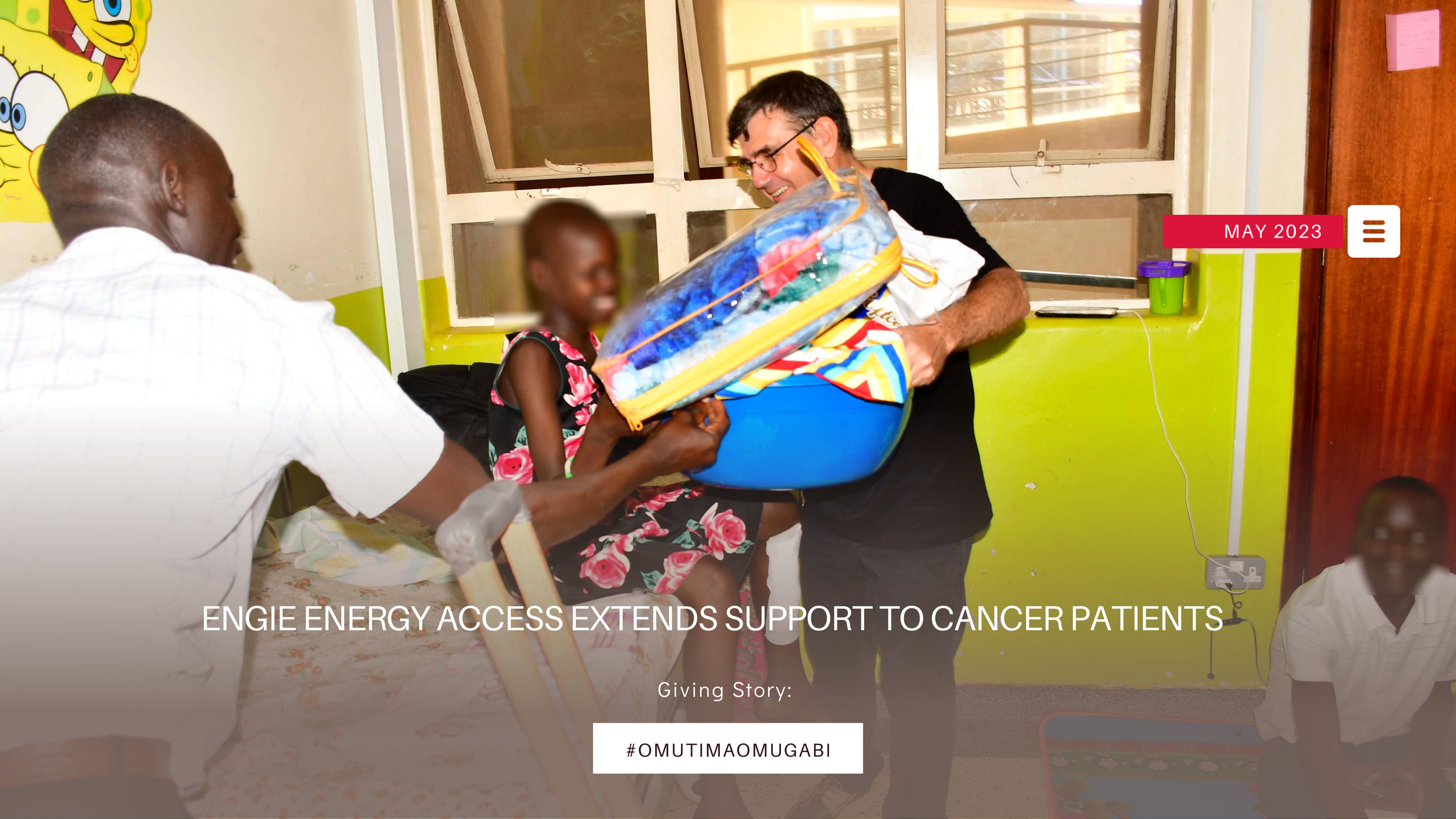 ENGIE ENERGY ACCESS EXTENDS SUPPORT TO CANCER PATIENTS