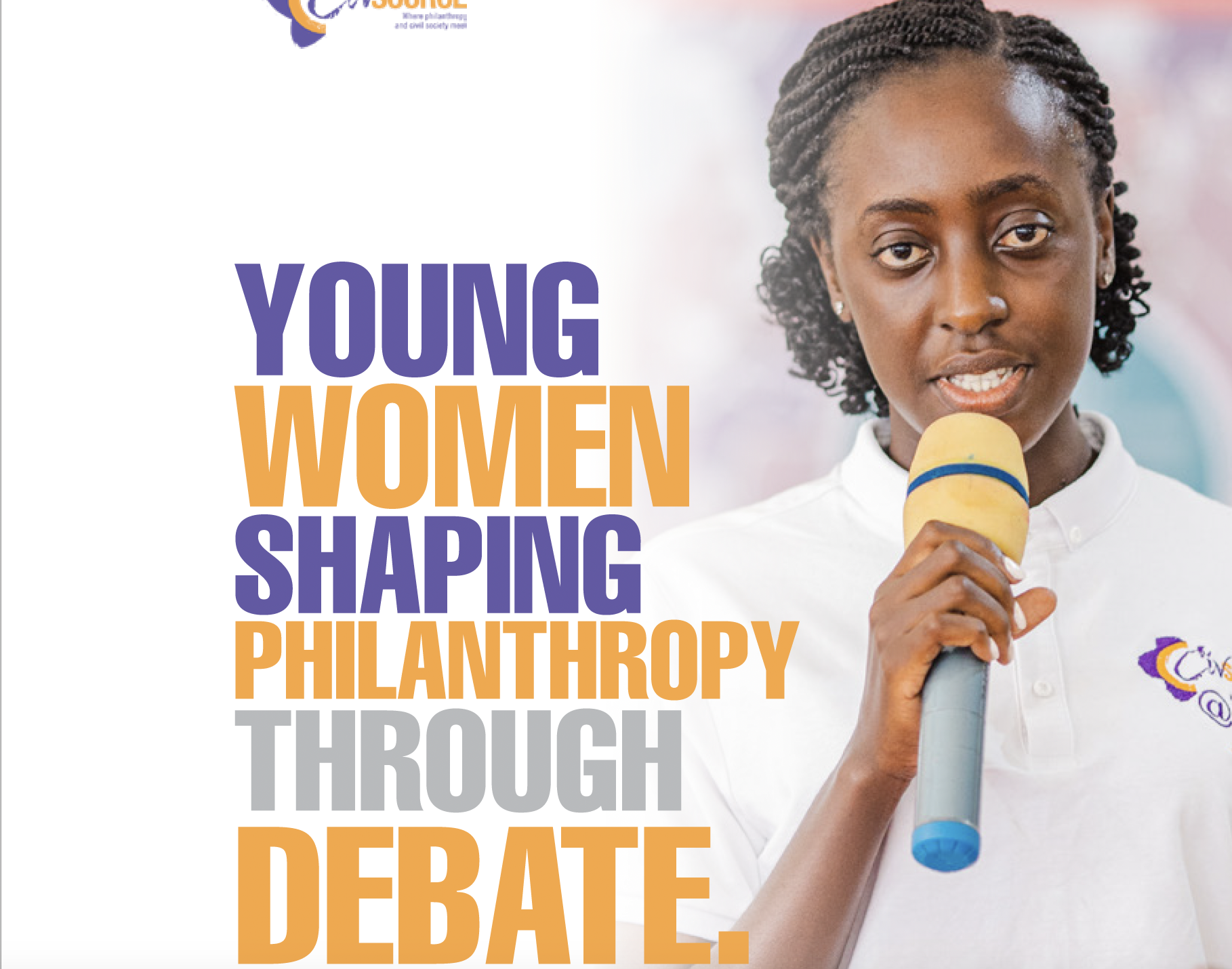 Young women shaping philanthropy through debate