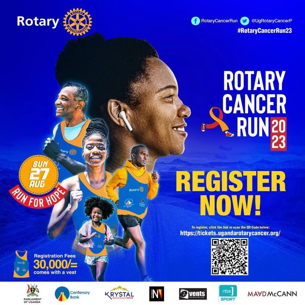 Uganda Rotary Cancer run 2023