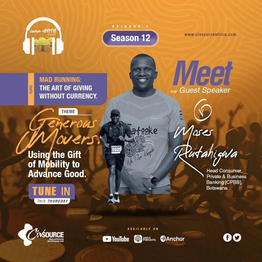 Comm-UNITY! | Season 12| Episode 4 | Mad Running: The Art of Giving without Currency.