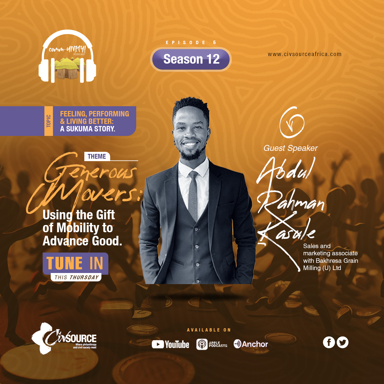 Comm-UNITY! | Season 12| Episode 6 | Feeling, Performing &amp; Living better: A Sukuma Story.