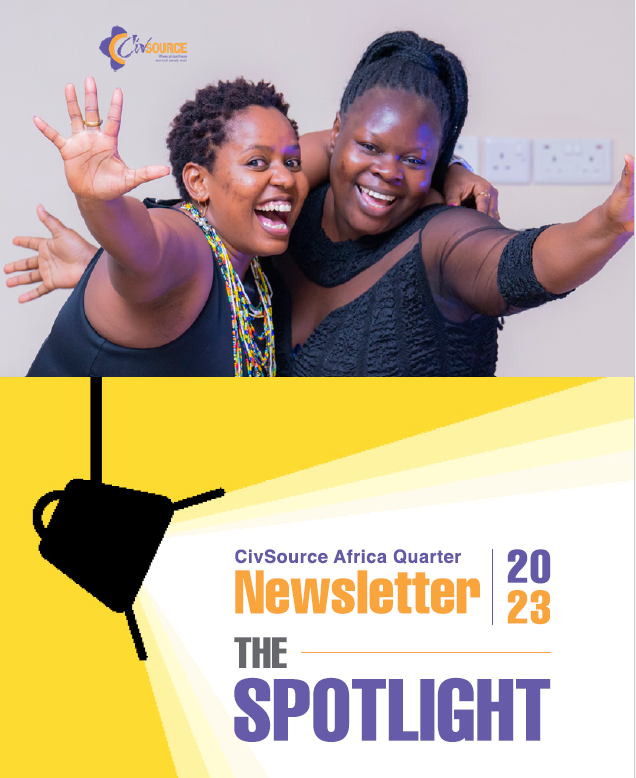 The Spotlight CivSource Africa  Second Quarter Edition Newsletter 2023 