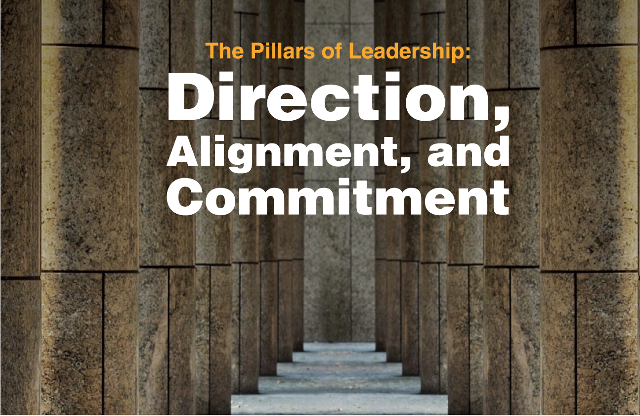  The Pillars of Leadership: Direction, Alignment, and Commitment