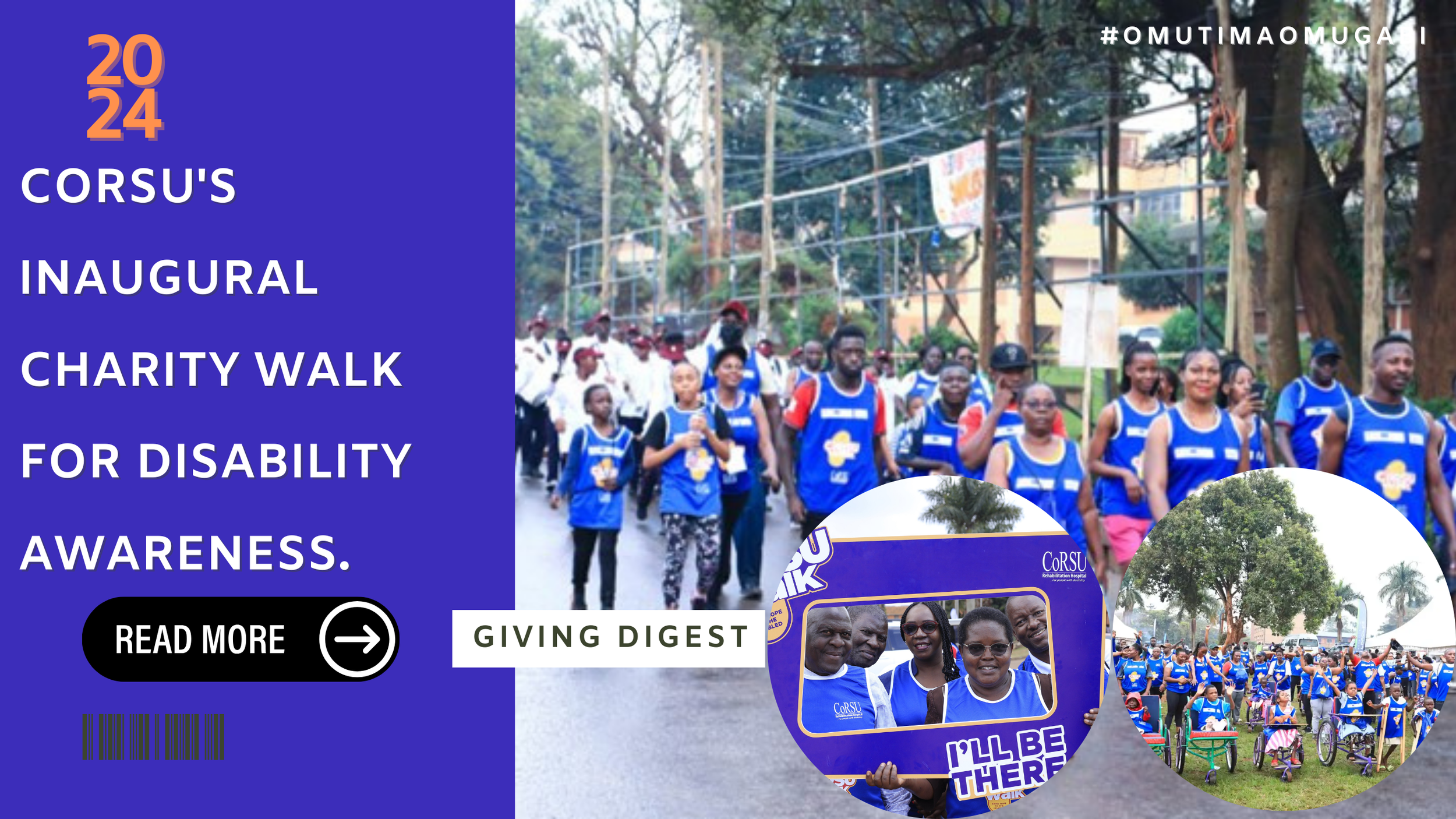 CoRSU's Inaugural Charity Walk for Disability Awareness. 