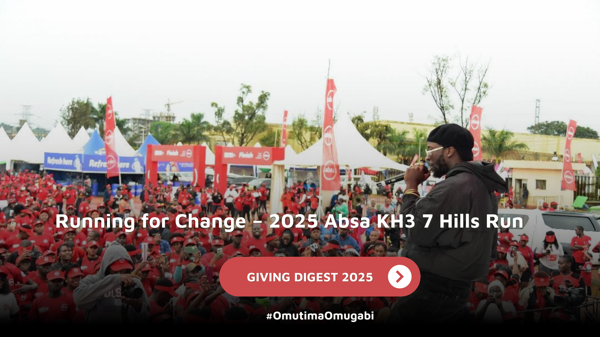 Giving Digest: Running for Change  | 2025 Absa KH3 7 Hills Run