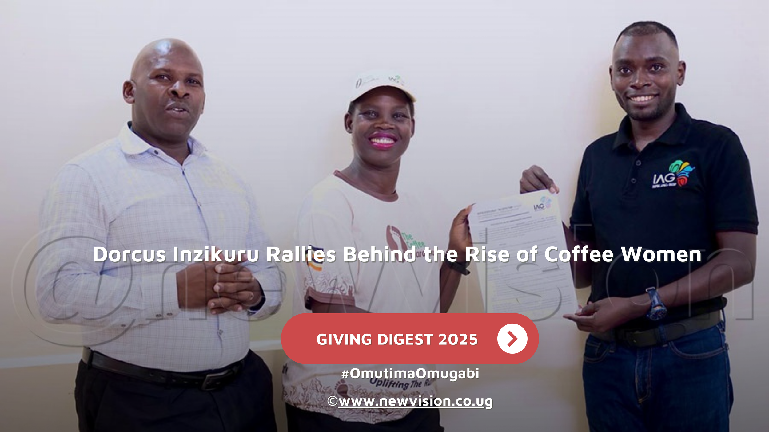 GIVING DIGEST: Dorcus Inzikuru Rallies Behind the Rise of Coffee Women