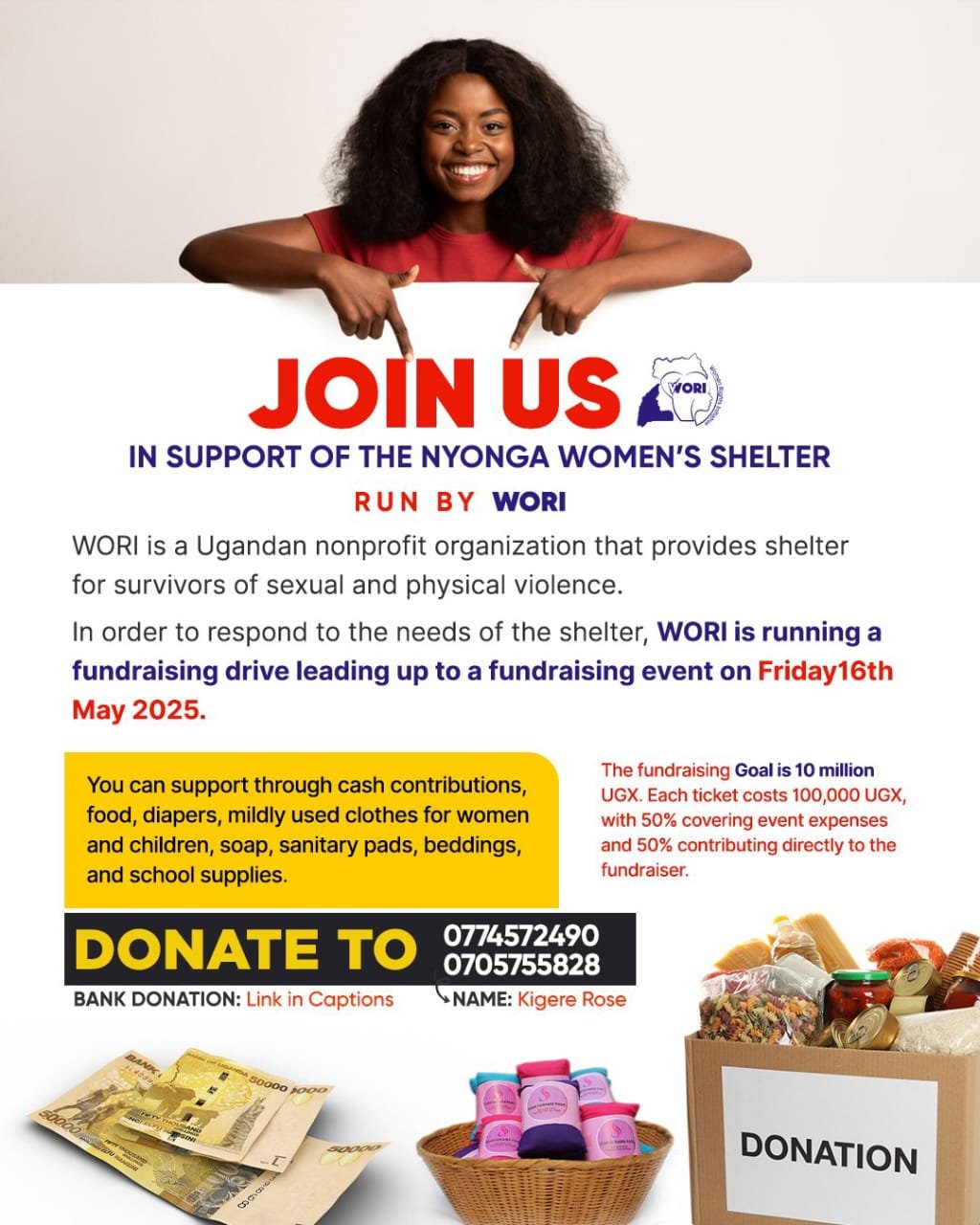 Giving Opportunity: Support the Nyonga Women’s Shelter with WORI