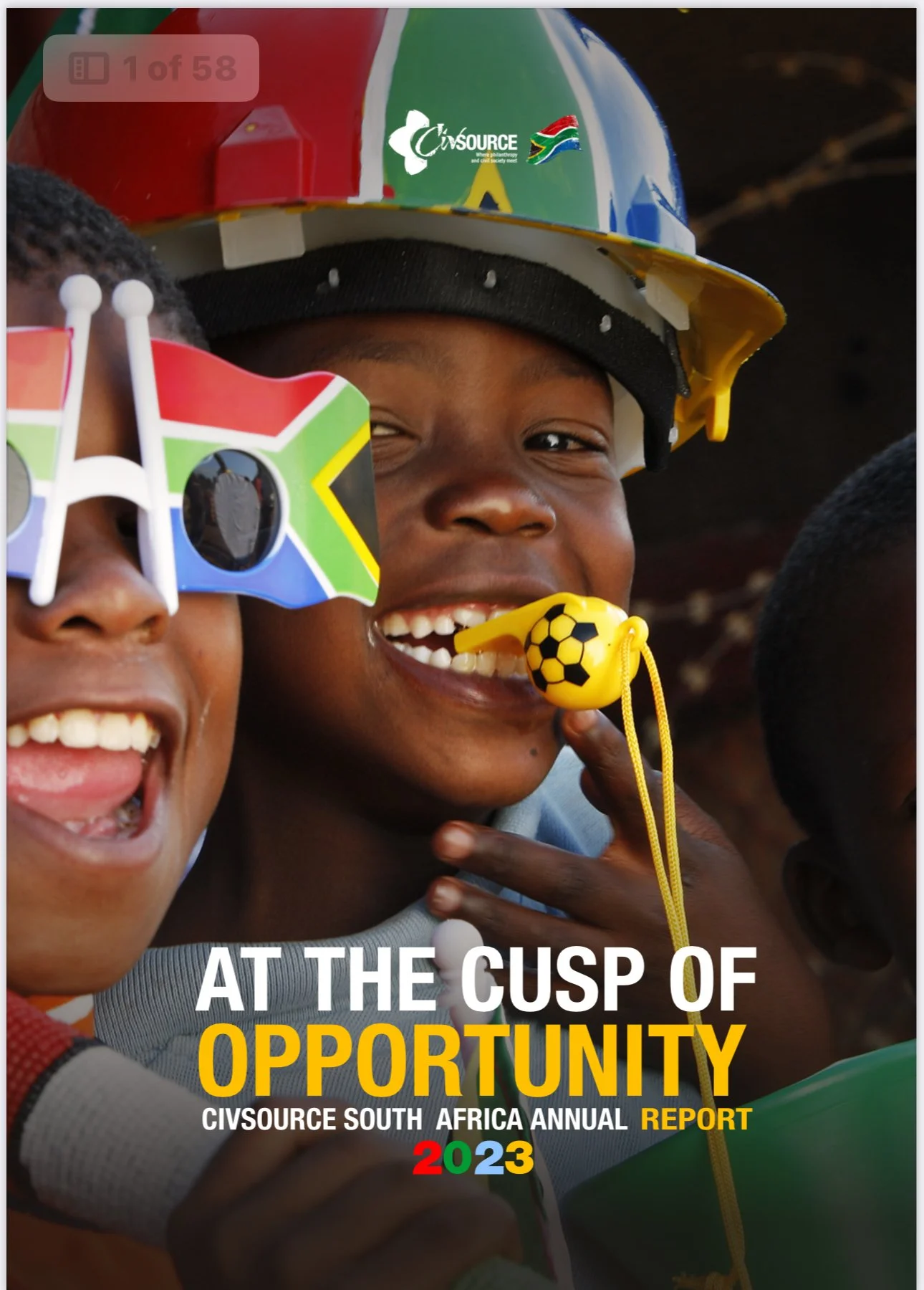 CivSource South Africa Annual report  2023