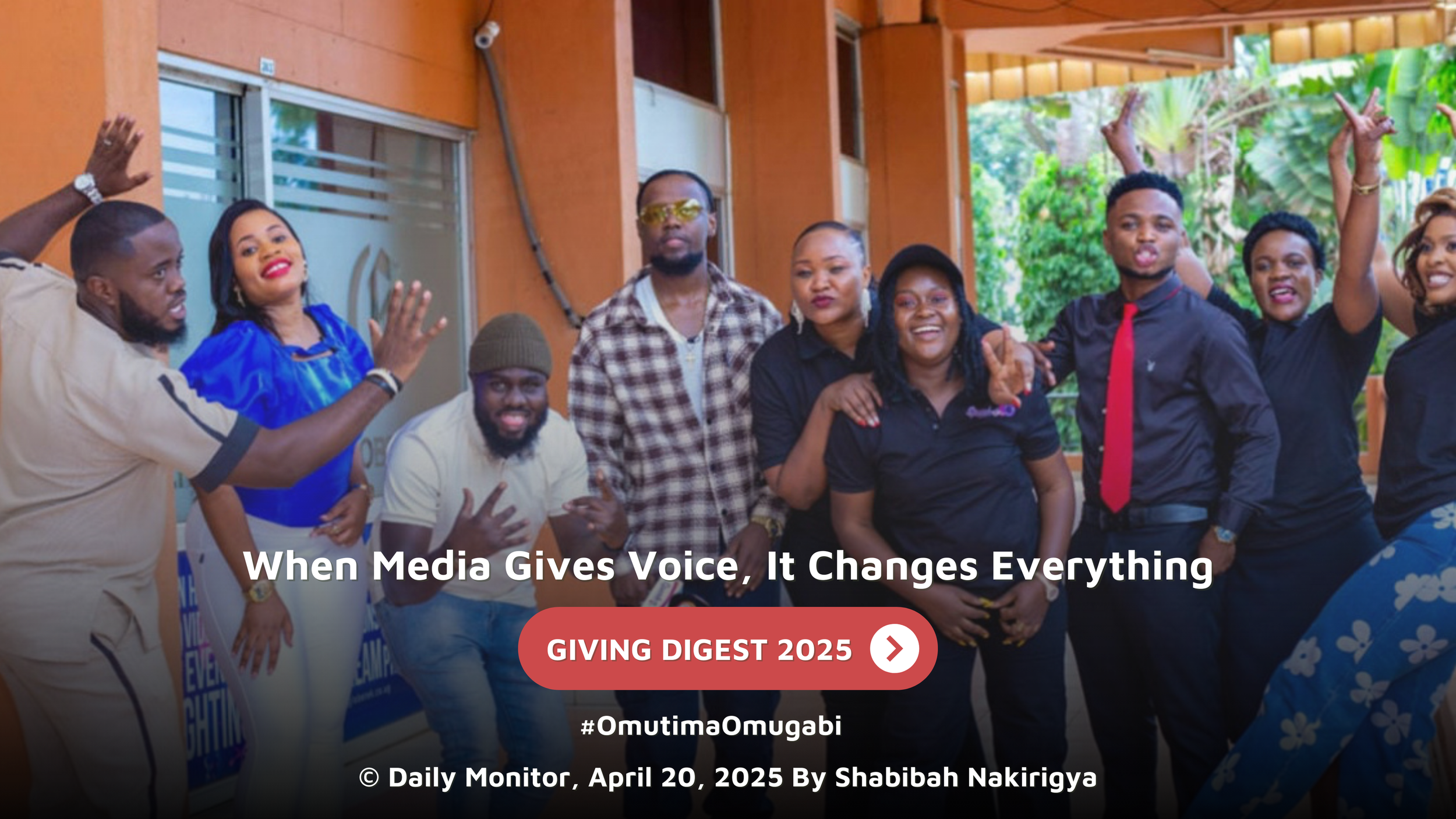 GIVING DIGEST | When Media Gives Voice, It Changes Everything
