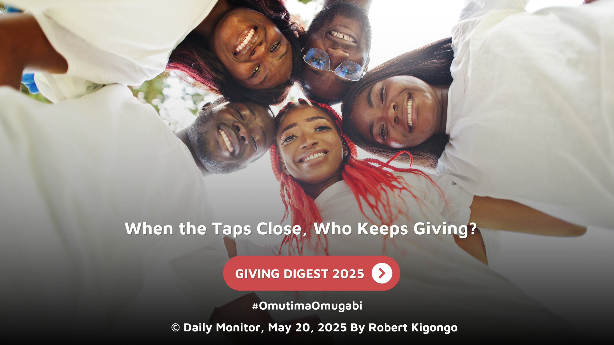 GIVING DIGEST | When the Taps Close, Who Keeps Giving?