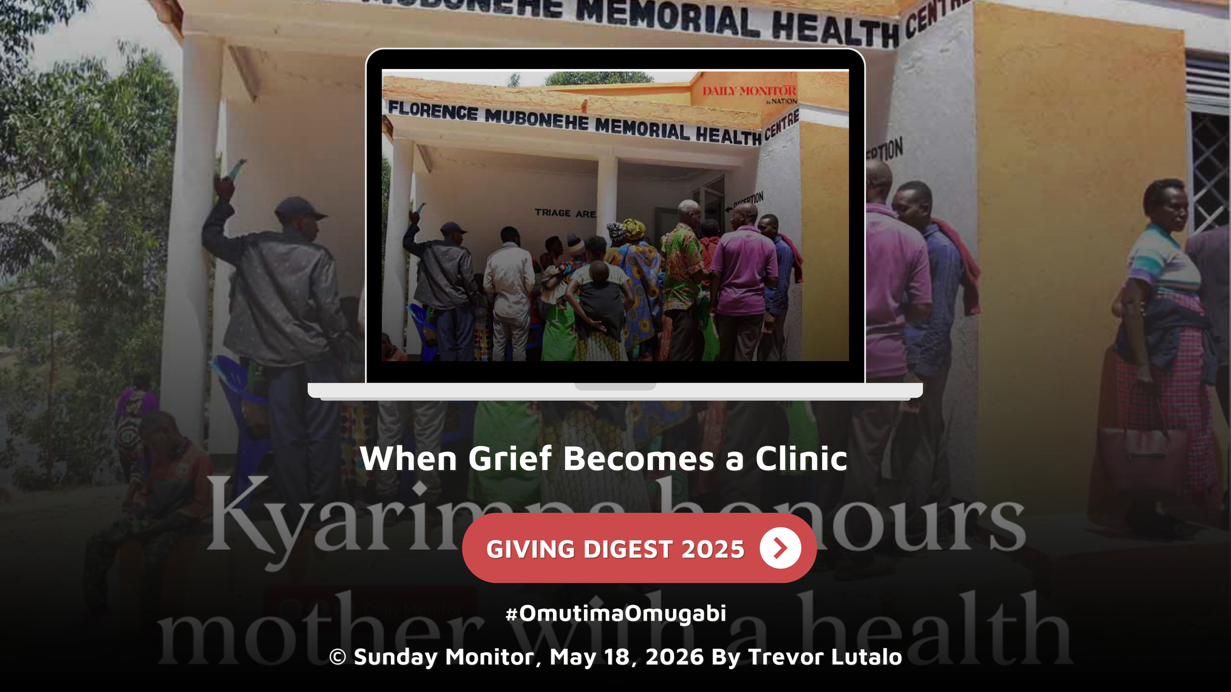 GIVING DIGEST | When Grief Becomes a Clinic