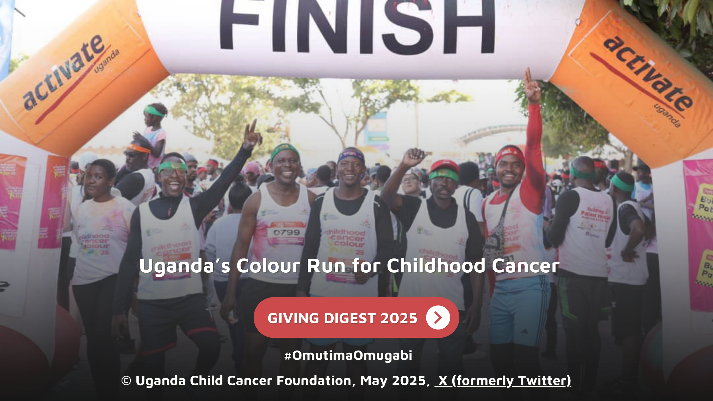 GIVING DIGEST | Uganda’s Colour Run for Childhood Cancer
