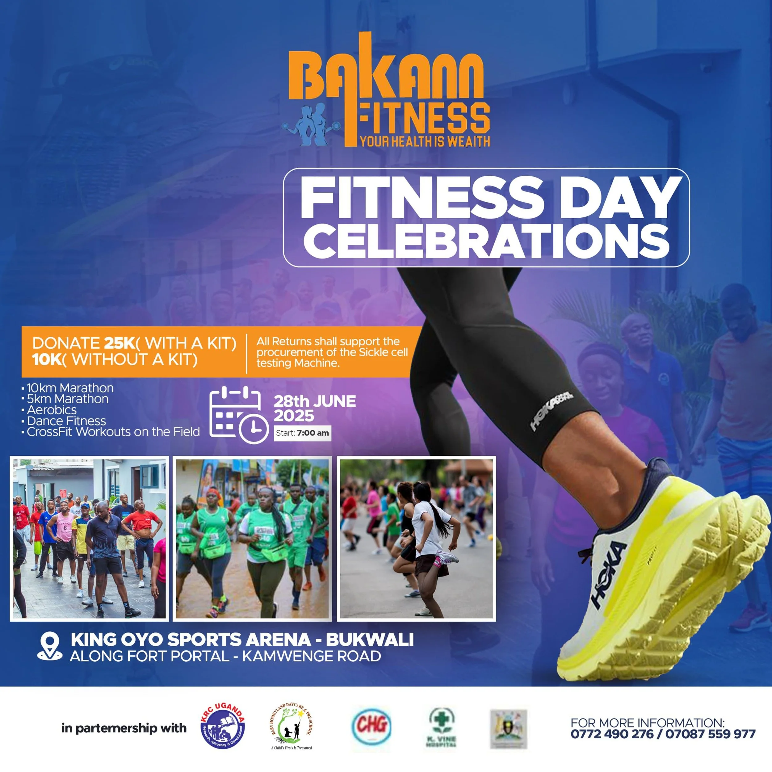 Giving Opportunity:  Fitness with Purpose: Help Us Bring Sickle Cell Testing Closer to Home 