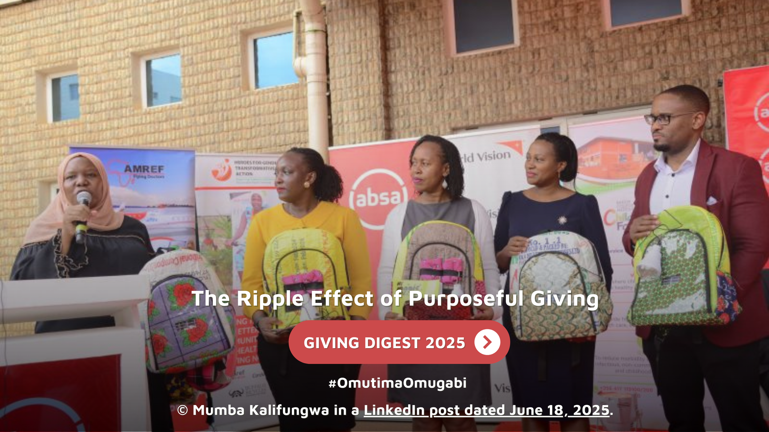 GIVING DIGEST | The Ripple Effect of Purposeful Giving