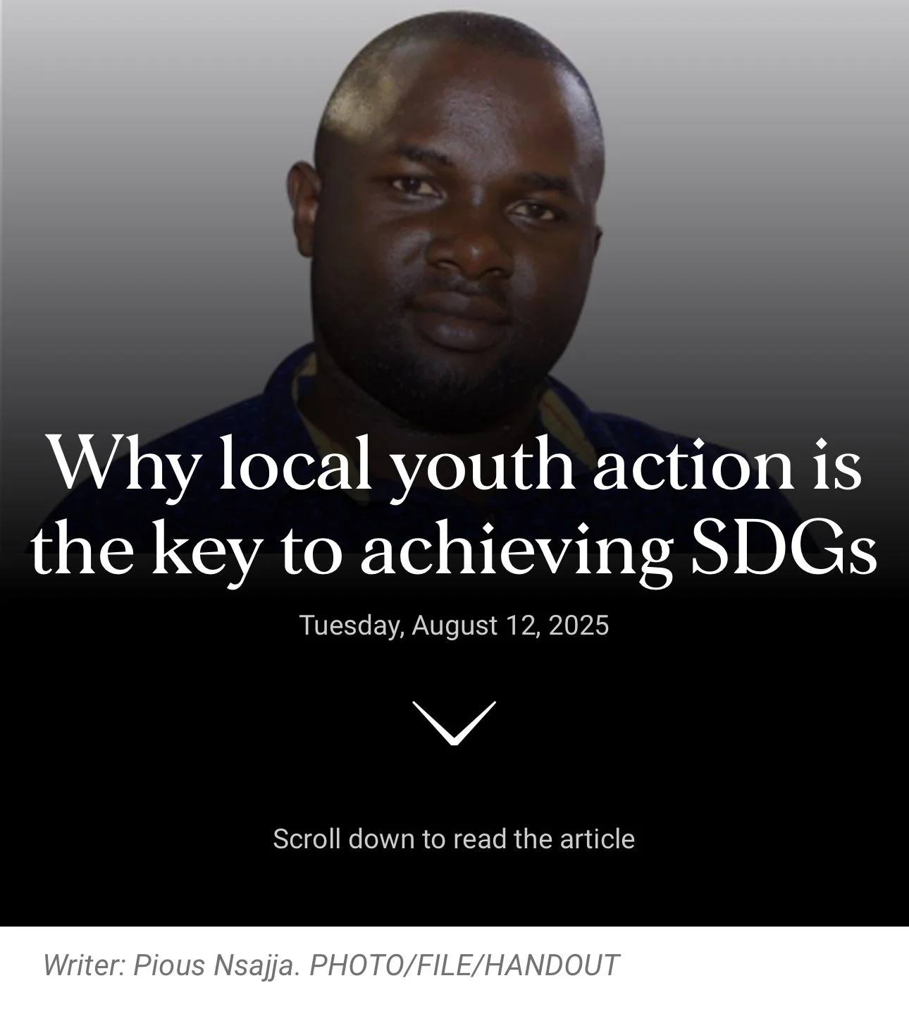 Giving  Digest | Youth Driving SDGs - Giving Vision and Action