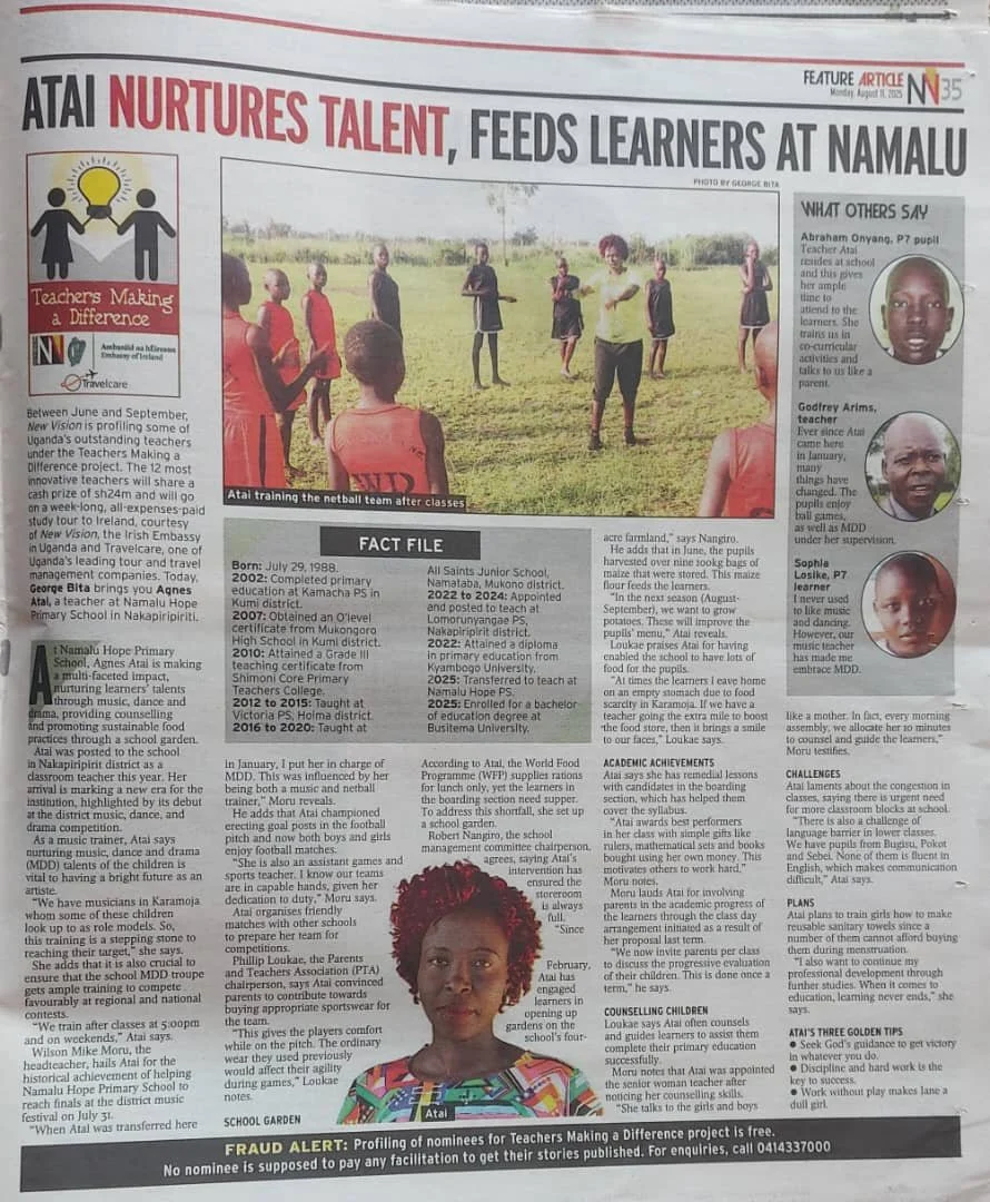 Giving Digest | Agnes Atai - Giving Food and Talent to Learners