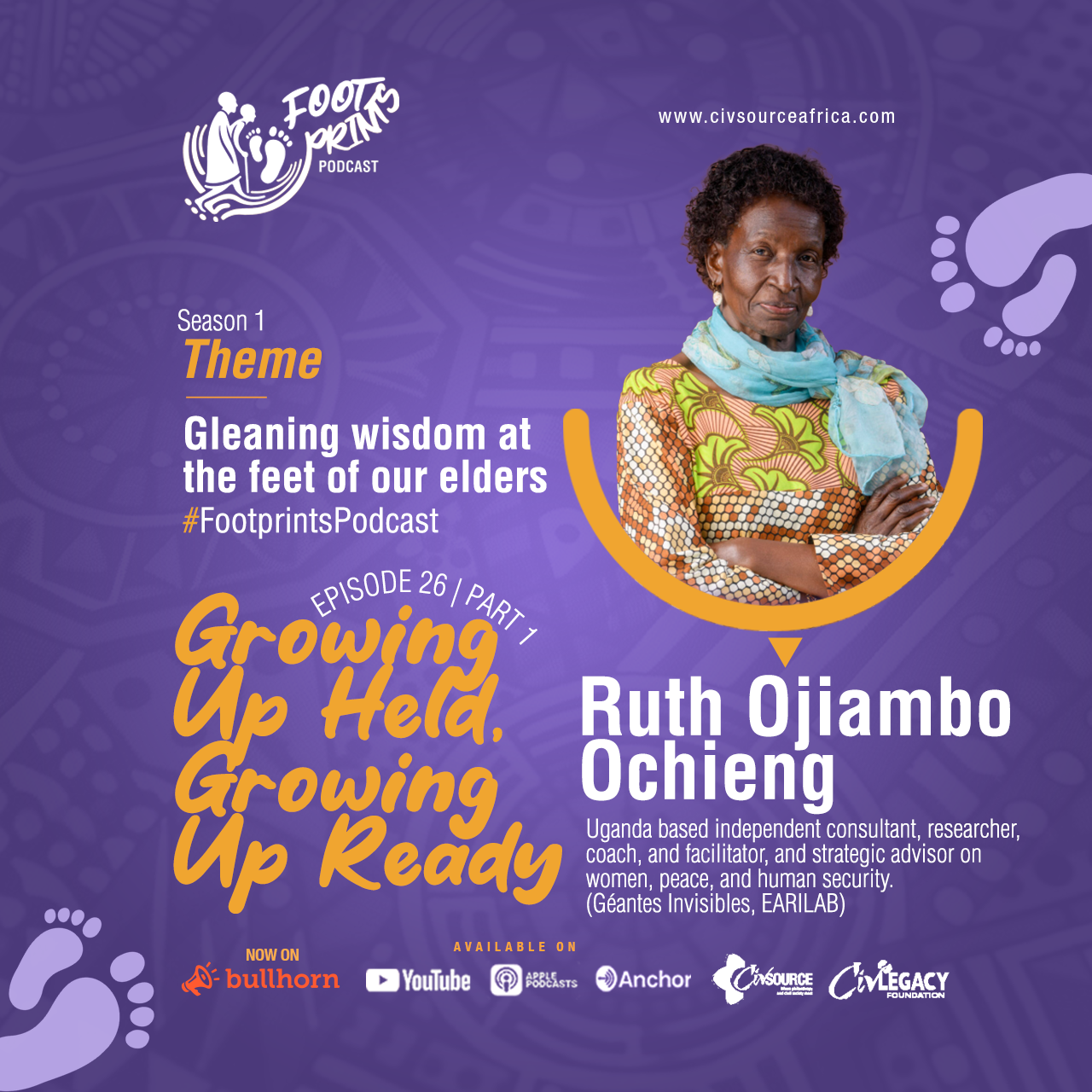 Footprints Podcast | Season 1 | Episode 26 | Part 1 | Growing Up Held, Growing Up Ready